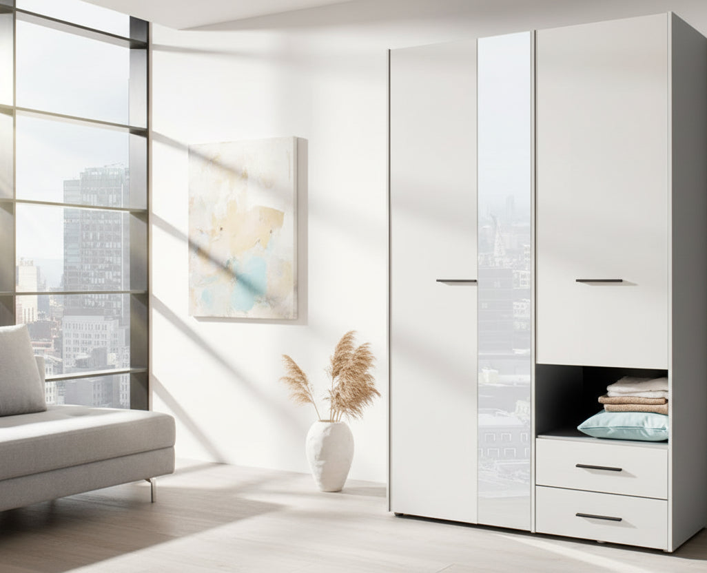 Dollap Leon me 3 Kanate - White