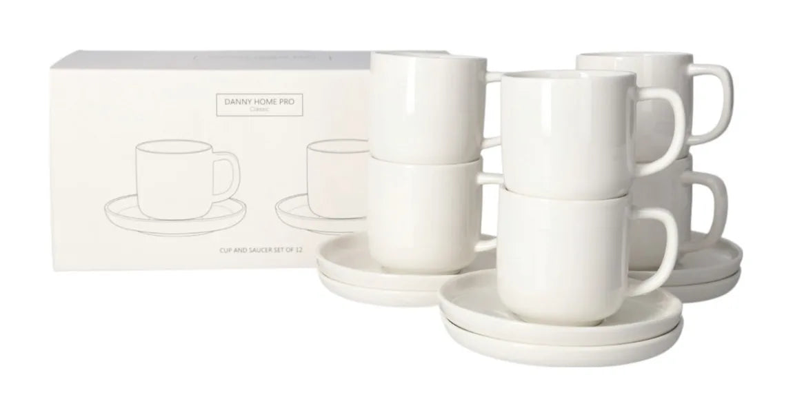 Filxhan Caj / Set 6 cope / 220ml / Bardhe