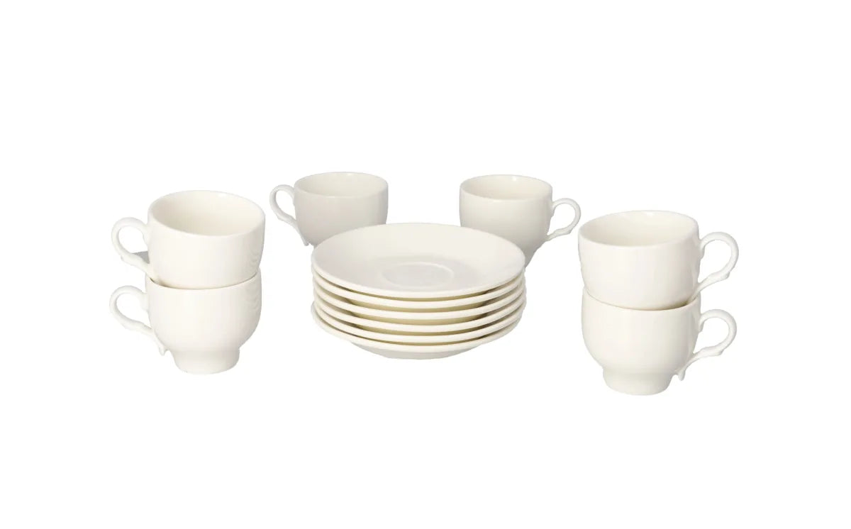 Filxhan Caji / Set 6 cope / 6x6.5x12cm / 80ml / Porcelan