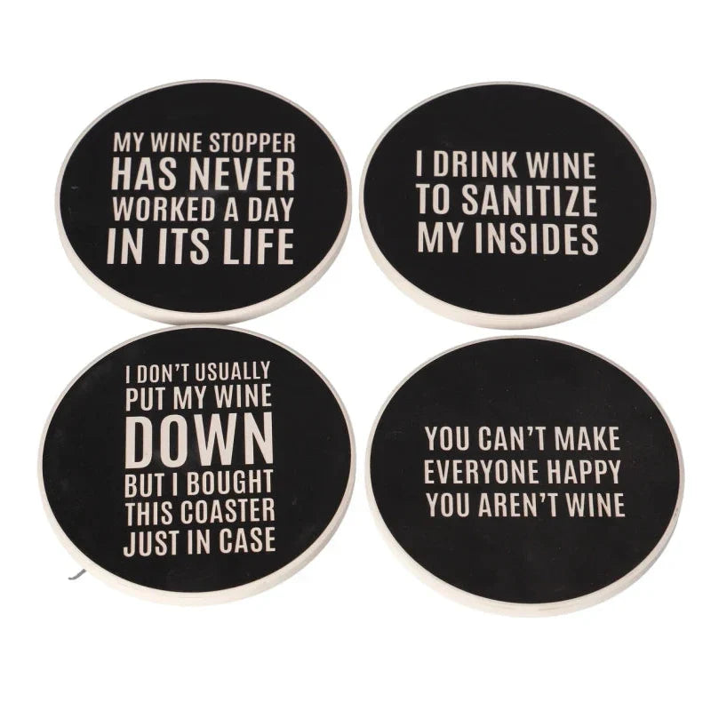 Coaster set / Rreth / Porcelan