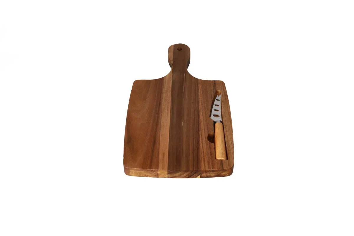 Derrase Servirje Bamboo me 1 Thike / 34*18*2cm / Drru Akacia