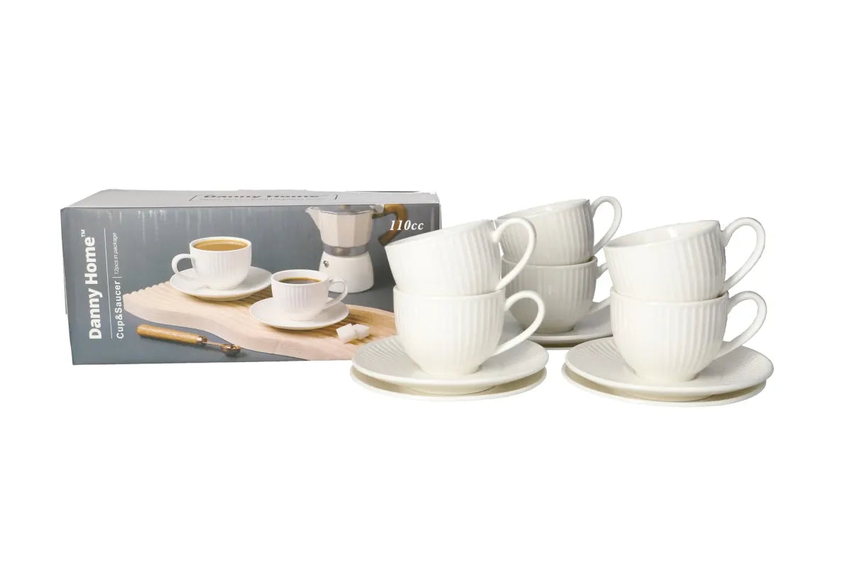 Filxhan Kapucino dhe pjate / 6cope / 110ml / Porcelani