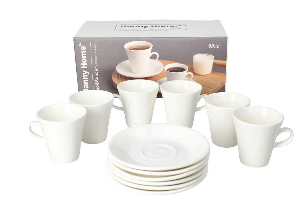 Filxhan Caji / Set 6 cope / 90ml / Porcelan