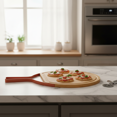 Derrase Prerese / Rreth 37cm / Bambu me Doreze Stainless Steel