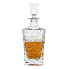 Crystal Decanter Luksoz pa Plumb për Uiski & Konjak, 1 Copë