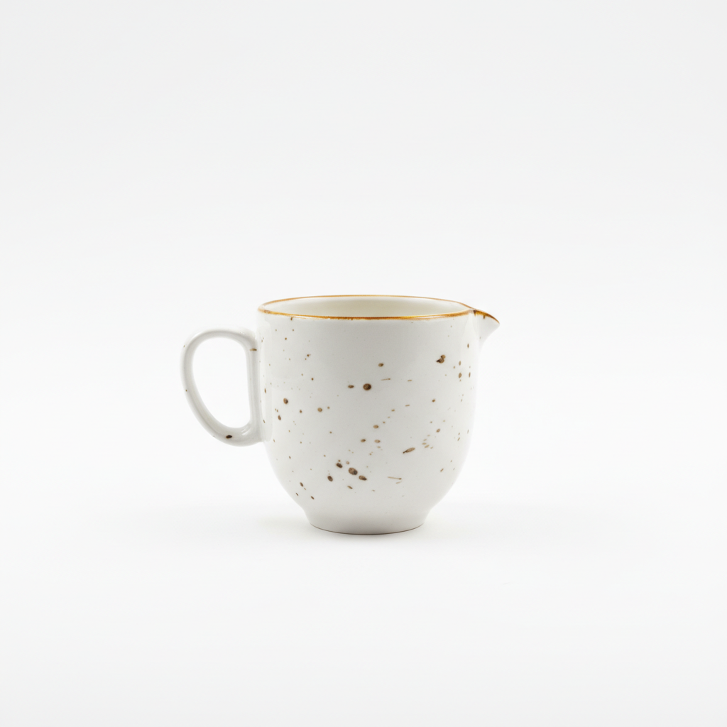 Filxhan Qumeshti / 265ml / Porcelani / Bardhe - Gold