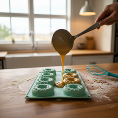 Forme cupcake / Rreth / Silikon / Donuts