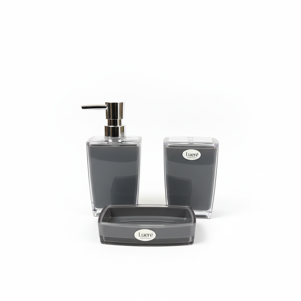 Aksesore Tualeti / Set 3 cope / Puder