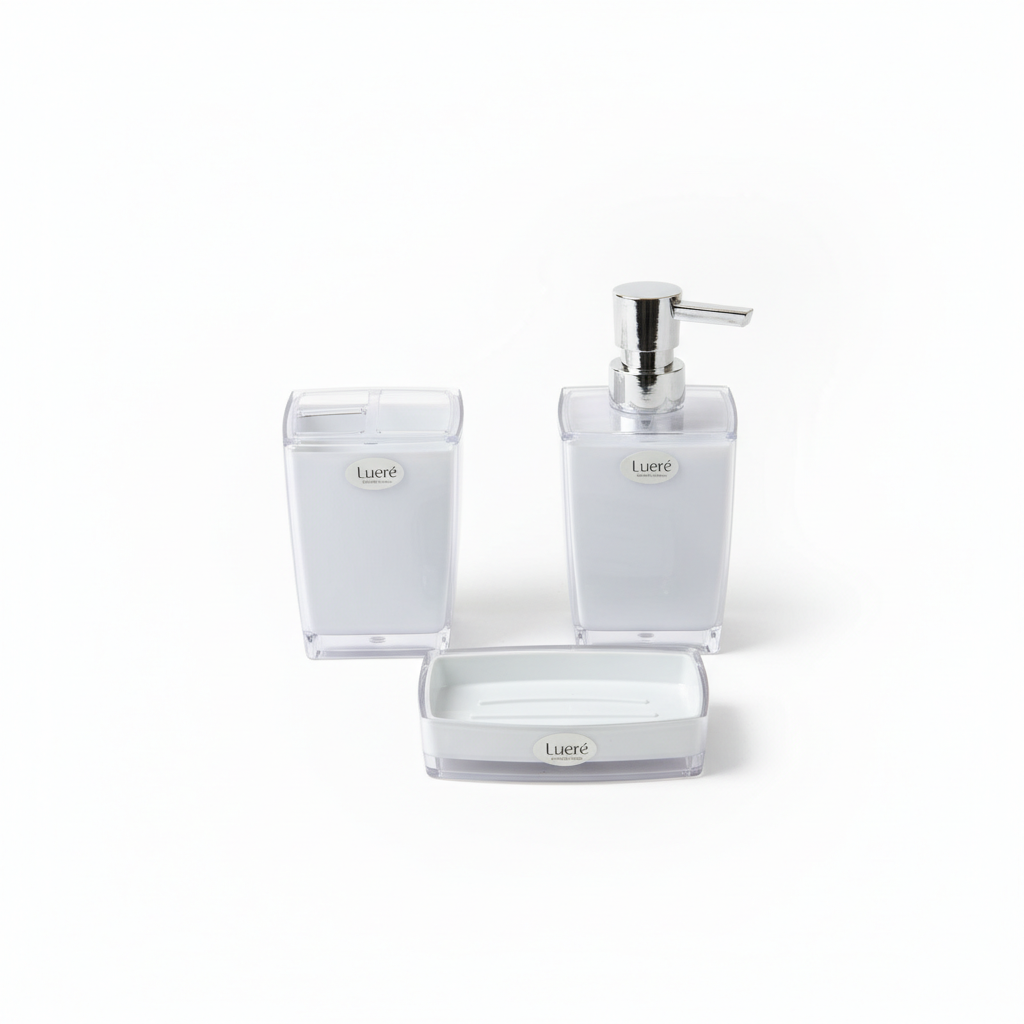 Aksesore Tualeti / Set 3 cope / Puder