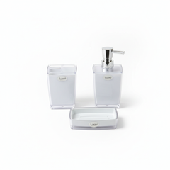 Aksesore Tualeti / Set 3 cope / Puder